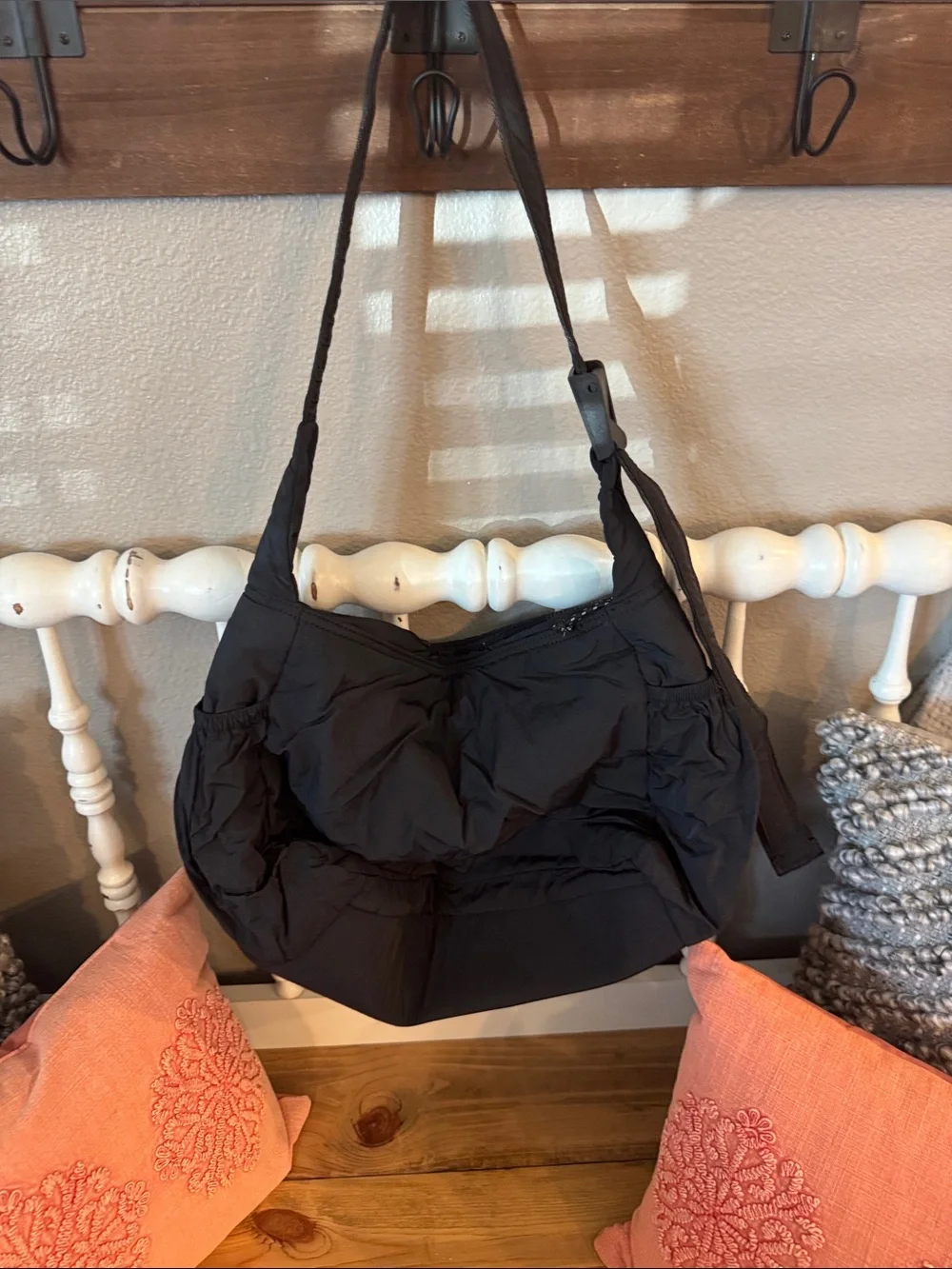 Free people Movement GREAT CONDITION black Shoulder Bag - Lightweight Everyday